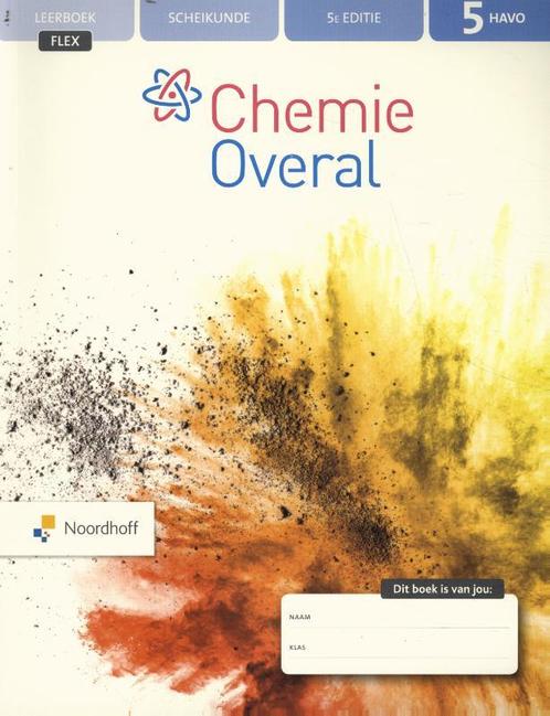 Chemie Overal havo 5 FLEX leerboek 9789001291723, Boeken, Studieboeken en Cursussen, Zo goed als nieuw, Verzenden