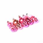 Set van 5 vintage kerst ornamenten | Kerstballen | Kerstmis
