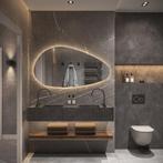 HIPP Design Phantom Organische LED spiegel - 160 x 80 cm -, Huis en Inrichting, Woonaccessoires | Spiegels, Ophalen of Verzenden
