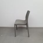 Roma binnen / buitenstoel - kunststof grijs (alleen per set), Huis en Inrichting, Stoelen, Ophalen of Verzenden, Nieuw