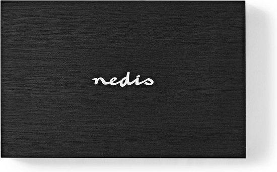 Nedis 2.5  - SATA III 6 Gb/s - USB 3.2 Gen1 - USB Type-A -, Computers en Software, Overige Computers en Software, Zo goed als nieuw