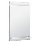 Spiegel Sapho Aqualine Met LED Licht En Planchet 50x80 cm, Ophalen of Verzenden, Nieuw, Bad