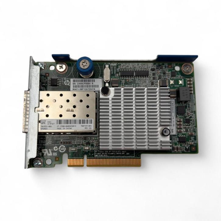 HP Flexfabric 534FLR-SFP+ 10Gb 2P SFP+ P/N: 700749-001,, Computers en Software, Netwerkkaarten, Refurbished, Ophalen of Verzenden