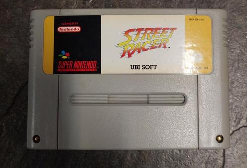 Street racer (SNES tweedehands game), Spelcomputers en Games, Games | Nintendo NES, Zo goed als nieuw, Ophalen of Verzenden