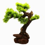 Bonsai boom op stenen OS-208 - aquarium decoratie, Dieren en Toebehoren, Ophalen of Verzenden, Nieuw, Sierelement