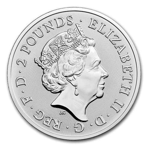 Verenigd Koninkrijk. 2 Pounds 2021 Myths and Legends: Robin, Postzegels en Munten, Munten | Europa | Niet-Euromunten