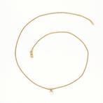 Halsketting - 18 karaat Geel goud Diamant (Natuurlijk), Sieraden, Tassen en Uiterlijk, Kettingen, Nieuw