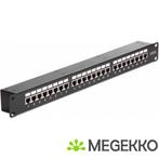 Delock 43295 19-inch koppelpatchpaneel 24 poorten Cat.6, Verzenden, Nieuw