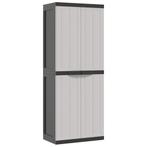 Tuinkast Grijs/Zwart 65cm - Retourdeal - 35% Korting!, Tuin en Terras, Bergingen en Tuinkasten, Ophalen of Verzenden, Nieuw, Kunststof