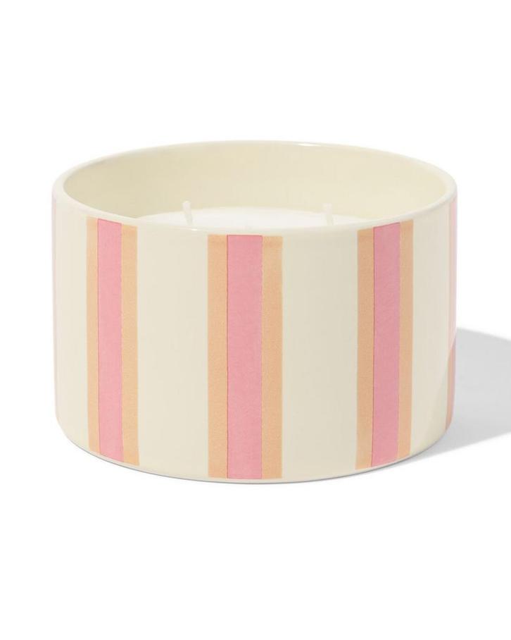HEMA Geurkaars 11x7cm keramiek tompouce 2+1 gratis, Huis en Inrichting, Woonaccessoires | Kandelaars en Kaarsen, Nieuw, Verzenden