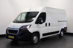 Peugeot Boxer 2.2 BlueHDi 120PK L2H2 2x Schuifdeur, Auto's, Peugeot, Stof, Gebruikt, Overige carrosserieën, Wit