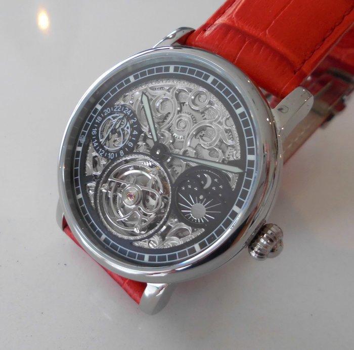 ERA - Prometheus Tourbillon Automatic GMT - ERA0000638 - Men, Sieraden, Tassen en Uiterlijk, Horloges | Heren