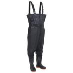 vidaXL Waadpak met laarzen en riem maat 44 zwart, Verzenden, Nieuw