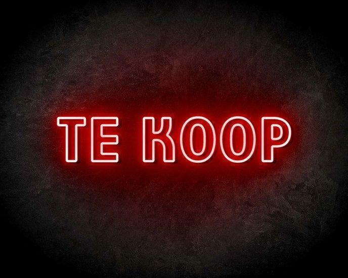 TE KOOP neon sign - LED neon reclame bord neon letters ve..., Zakelijke goederen, Overige Zakelijke goederen, Verzenden