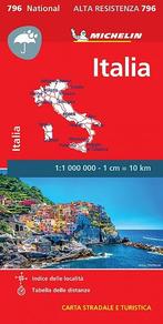 Wegenkaart - Landkaart 796 Italië - Michelin National, Nieuw, Verzenden