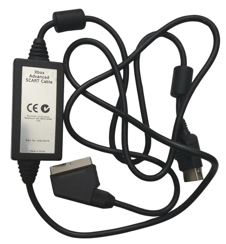 Xbox Classic Advanced RGB SCART Cable, Spelcomputers en Games, Spelcomputers | Xbox Original, Ophalen of Verzenden