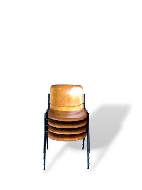 Castelli - Giancarlo Piretti - Stoel (4) - DSC 106 - Beuken, Antiek en Kunst, Antiek | Meubels | Stoelen en Banken