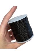 Leren koord rol 1,5mm 50m bruin donker, Nieuw