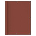 vidaXL Balkonscherm 120x300 cm oxford stof terracotta, Verzenden, Nieuw