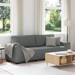 vidaXL 3-zitsbank 180 cm stof donkergrijs, Huis en Inrichting, Banken | Bankstellen, Verzenden, Nieuw, Driepersoons, Stof