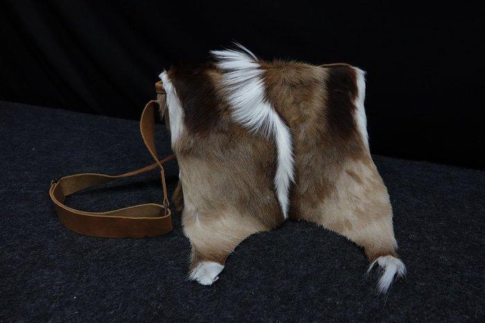 sams - springbok huid schoudertas - Schoudertas, Verzamelen, Dierenverzamelingen