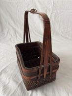 Antieke Chinese handgeweven bamboemand – Begin 20e eeuw -
