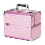 Roze Make-up Koffer SC40 – Professionele Beautycase voor, Ophalen of Verzenden, Nieuw