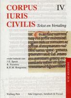 Corpus Iuris Civilis IV Digesten 25-34 9789060119051, Gelezen, J. Spruit, Verzenden