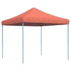 Partytent inklapbaar pop-up 292x292x315 cm terracotta, Verzenden, Nieuw, 2 meter of meer, Partytent
