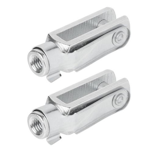 ProPlus Gaffel M8 - Verzinkt staal - 58 mm - 2 stuks (Auto), Auto diversen, Aanhangwagen-onderdelen, Nieuw, Ophalen of Verzenden