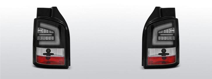 Achterlichten Volkswagen T5 2003-2015 | LED | zwart | Achter, Auto-onderdelen, Verlichting, Nieuw, Volkswagen, Verzenden