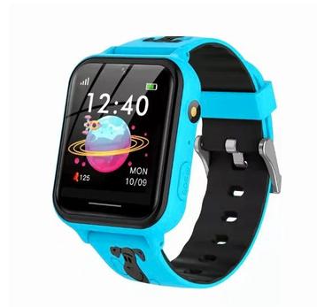Kids Smartwatch Blauw - met MP3 & SOS-functie - Leerzaam,