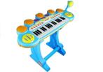 Speelgoedkeyboard piano - incl. drums - microfoon - krukje, Kinderen en Baby's, Speelgoed | Overig, Ophalen of Verzenden, Nieuw