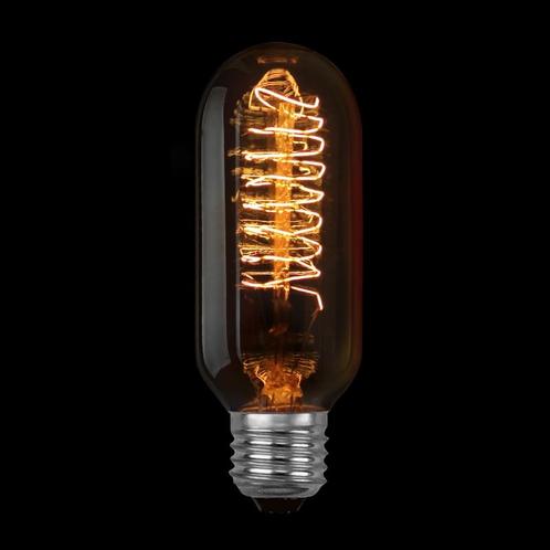 Kooldraadlamp Buis Gold 120mm Ø45mm E27 35W, Huis en Inrichting, Lampen | Losse lampen