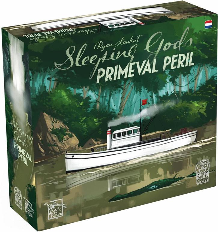 Sleeping Gods - Primeval Peril (NL) | Keep Exploring Games -, Hobby en Vrije tijd, Gezelschapsspellen | Bordspellen, Nieuw, Verzenden