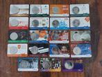 Nederland. 2012/2021, collectie 19 penningen in coincard