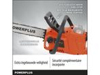 Powerplus Dual Power Accu-kettingzaag POWDPG7576 - Snoeizaag, Verzenden, Zo goed als nieuw