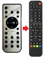 Auna iTuner 320 ME | iTuner 320 BT afstandsbediening, Verzenden, Nieuw