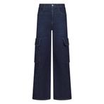 -50% Nukus  Nukus Bolu pants navy  maat S, Kleding | Dames, Broeken en Pantalons, Verzenden, Nieuw, Blauw
