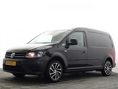 Volkswagen Caddy Maxi 2.0 TDI Euro 6 L2 BMT Comfortline-, Auto's, Bestelauto's, Dealer onderhouden, Lease, Zwart, Handgeschakeld