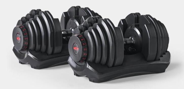 BowFlex SelectTech 1090i Dumbbells ( per set ), Sport en Fitness, Fitnessapparatuur, Armen, Benen, Borst, Buik, Rug, Nieuw, Overige materialen