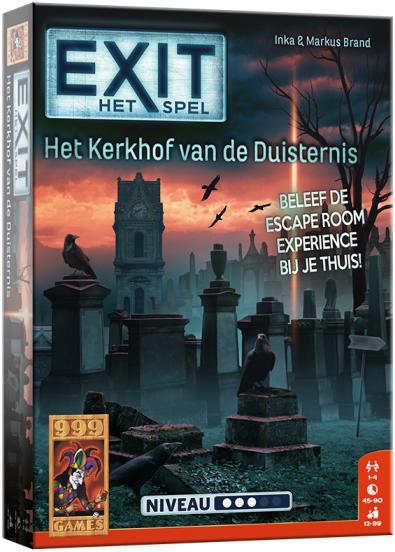 EXIT - Het kerkhof van de duisternis | 999 Games -, Hobby en Vrije tijd, Gezelschapsspellen | Bordspellen, Nieuw, Verzenden