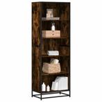 vidaXL Boekenkast 60x35x170,5 cm bewerkt hout gerookt, Verzenden, Nieuw, Overige houtsoorten