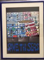 Friedensreich Hundertwasser  (after) - SAVE THE SEAS 1984 -