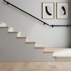 Steigerbuis Trapleuning Rapla | Aluminium Zwart 42.4 mm | Wa, Doe-het-zelf en Verbouw, Ladders en Trappen, Ophalen of Verzenden