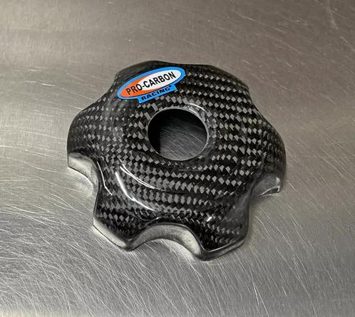 Pro Carbon tankdop cover Yamaha YZ 85/125/250 2002-heden & Y, Motoren, Onderdelen | Merk-onafhankelijk, Ophalen of Verzenden
