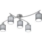 LED Plafondlamp - Trion Gorino - E14 Fitting - 5-lichts -, Huis en Inrichting, Lampen | Plafondlampen, Ophalen of Verzenden, Nieuw