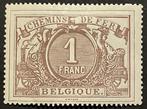 België 1882/1894 - Spoorwegzegel Rijkswapen - 2e emissie -, Postzegels en Munten, Gestempeld