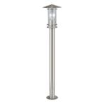Zilveren moderne buitenlamp rvs, Arabella, IP44, Ophalen of Verzenden, Nieuw, Rvs, Staande lamp