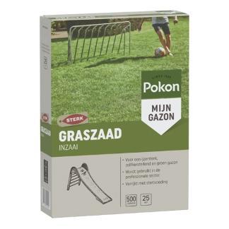 Pokon graszaad inzaai (25 m², 500 gram), Tuin en Terras, Gras en Kunstgras, Nieuw, Verzenden